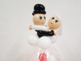 Geschenkballon mit Brautpaar