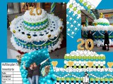 Ballontorte zum 25 jaehrigen Jubilaeum Durchmesser 5 m